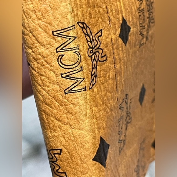 MCM Long Kisslock Leather Authentic Vintage wallet - Picture 16 of 16